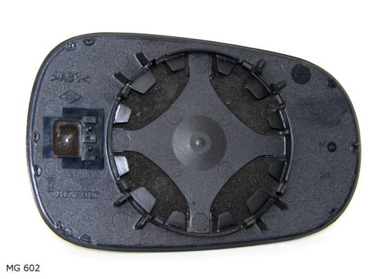 Glace de rétroviseur gauche asphérique — Renault Clio et Mégane — MG 602 — vue 1