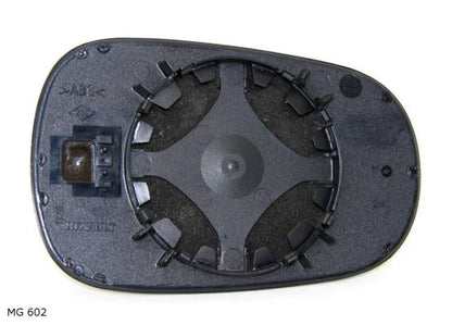 Glace de rétroviseur gauche asphérique — Renault Clio et Mégane — MG 602 — vue 1