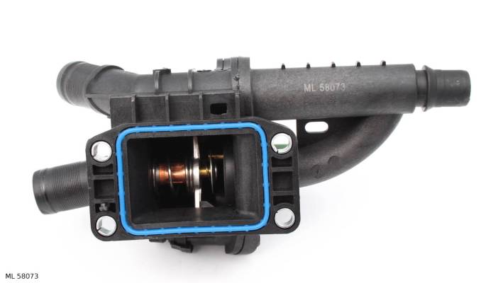 Thermostat avec boîtier — Citroën et Peugeot 1.6 HDi à partir de 2009 — ML 58073 — vue 1