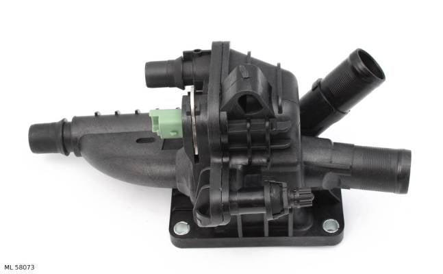 Thermostat avec boîtier — Citroën et Peugeot 1.6 HDi à partir de 2009 — ML 58073 — vue 2