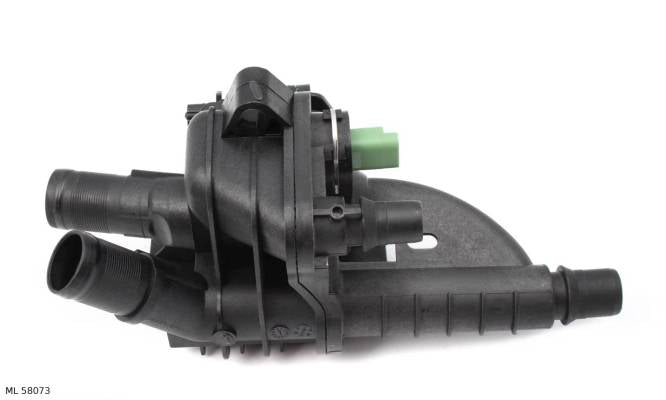 Thermostat avec boîtier — Citroën et Peugeot 1.6 HDi à partir de 2009 — ML 58073 — vue 5