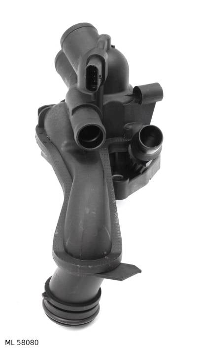 Thermostat avec boîtier — Citroën et Peugeot 1.4 et 1.6 16V, moteurs EP, version ML 58080 — ML 58080 — vue 5