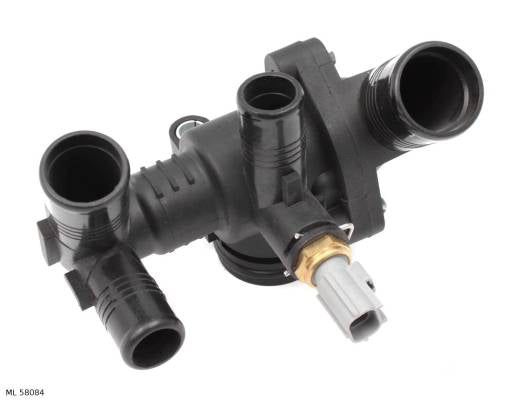 Thermostat avec boîtier et capteur — Citroën et Peugeot 2.2 HDi, Boxer à partir de 2012 — ML 58084 — vue 2
