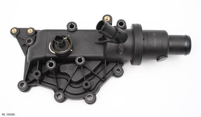 Thermostat avec boîtier — Renault 1.4 et 1.6 16V à partir de 2007, 89 °C, 2 broches — ML 58086 — vue 1