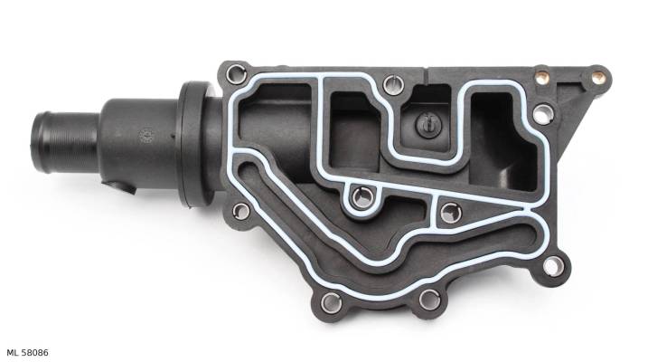 Thermostat avec boîtier — Renault 1.4 et 1.6 16V à partir de 2007, 89 °C, 2 broches — ML 58086 — vue 3