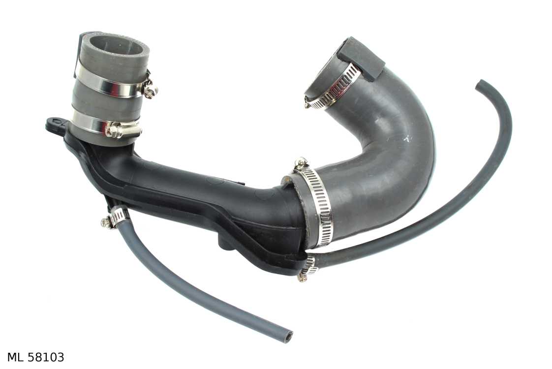 Durite d’air d’admission avec tubes — Renault 1.5 dCi, ensemble en 3 parties — ML 58103 — vue 3
