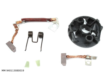 Balais avec porte-balais de démarreur — démarreur de type Valeo D6RA, PSX148, avec porte-balais — MM 940113080019 — vue 2