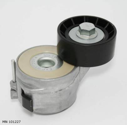 Galet tendeur de courroie — Citroën et Peugeot 1.4/1.6 HDi, fixation 1 vis, diamètre 65 mm — MN 101227 — vue 1