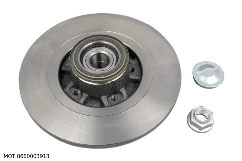 Disque de frein arrière avec roulement — Renault Kangoo à partir de 2008, arrière, avec roulement, vendu à l’unité — MOT 8660003913 — vue 2