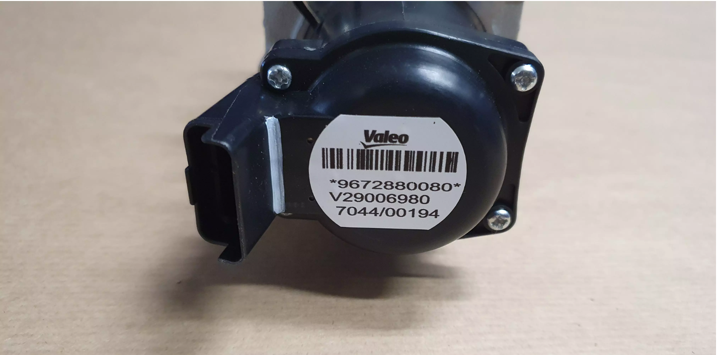 Valeo VANNE EGR CITROEN C2,C3,C4,P206,207 1.6HDI 1618.NR 1618NR