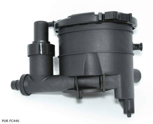 Boîtier complet de filtre à carburant Purflux FC446 pour Citroën et Peugeot 1.9 D DW8 — PUR FC446 — vue 2