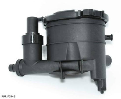 Boîtier complet de filtre à carburant Purflux FC446 pour Citroën et Peugeot 1.9 D DW8 — PUR FC446 — vue 2