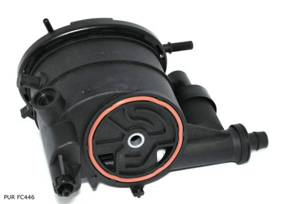 Boîtier complet de filtre à carburant Purflux FC446 pour Citroën et Peugeot 1.9 D DW8 — PUR FC446 — vue 3