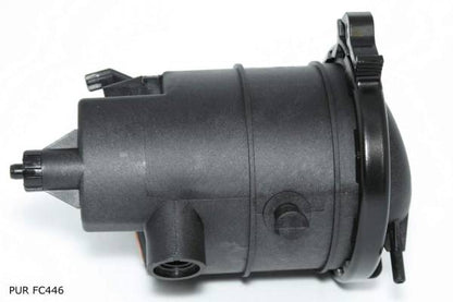 Boîtier complet de filtre à carburant Purflux FC446 pour Citroën et Peugeot 1.9 D DW8 — PUR FC446 — vue 5