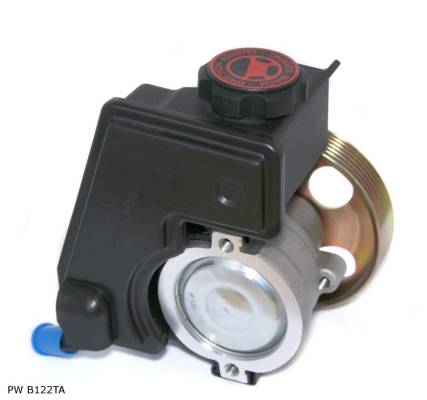 Pompe de direction assistée pour Citroën et Peugeot, avec réservoir et poulie 114 mm, 2 trous — PW B122TA1 — vue 2