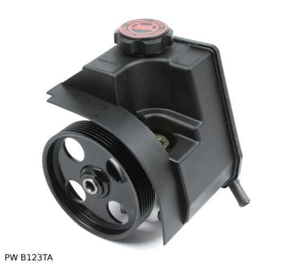 Pompe de direction assistée pour Peugeot 206, avec réservoir et poulie 114 mm, 3 trous — PW B123TA — vue 1