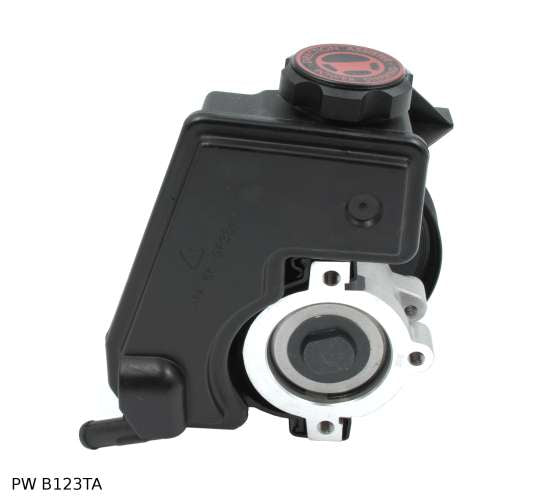Pompe de direction assistée pour Peugeot 206, avec réservoir et poulie 114 mm, 3 trous — PW B123TA — vue 3
