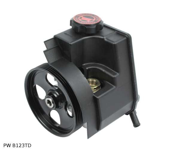 Pompe de direction assistée pour Citroën et Peugeot 2.0 HDi, avec réservoir et poulie 126 mm — PW B123TD — vue 1