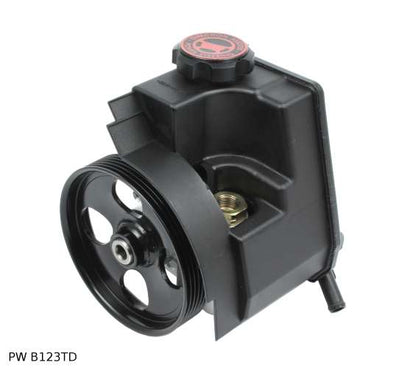 Pompe de direction assistée pour Citroën et Peugeot 2.0 HDi, avec réservoir et poulie 126 mm — PW B123TD — vue 1