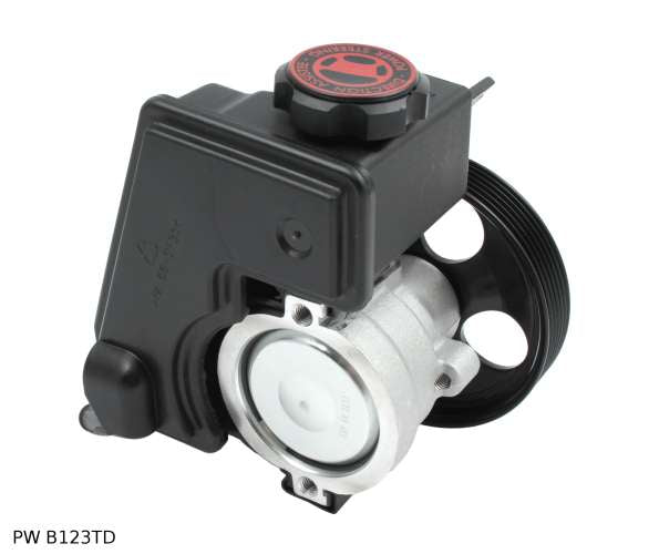 Pompe de direction assistée pour Citroën et Peugeot 2.0 HDi, avec réservoir et poulie 126 mm — PW B123TD — vue 2