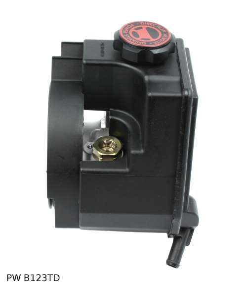 Pompe de direction assistée pour Citroën et Peugeot 2.0 HDi, avec réservoir et poulie 126 mm — PW B123TD1 — vue 2