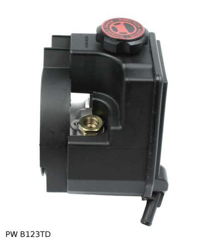 Pompe de direction assistée pour Citroën et Peugeot 2.0 HDi, avec réservoir et poulie 126 mm — PW B123TD1 — vue 2