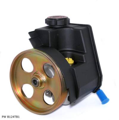 Pompe de direction assistée pour Peugeot 206, avec réservoir et poulie 137 mm, 2 trous — PW B124TB1 — vue 1