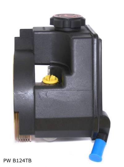 Pompe de direction assistée pour Peugeot 206, avec réservoir et poulie 137 mm, 2 trous — PW B124TB1 — vue 2