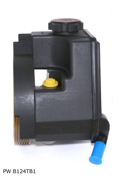 Pompe de direction assistée pour Peugeot 206, avec réservoir et poulie 137 mm, 2 trous — PW B124TB1 — vue 3