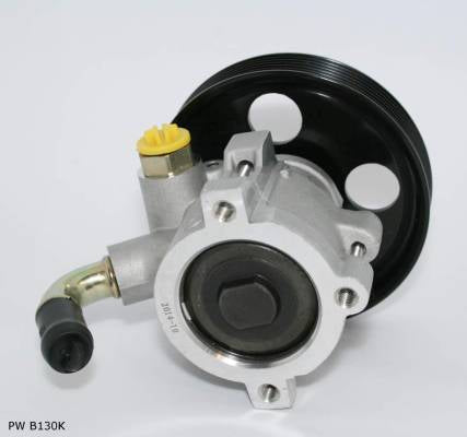 Pompe de direction assistée pour Citroën et Peugeot, poulie 126 mm, raccord arrière et 3 trous — PW B130K — vue 2