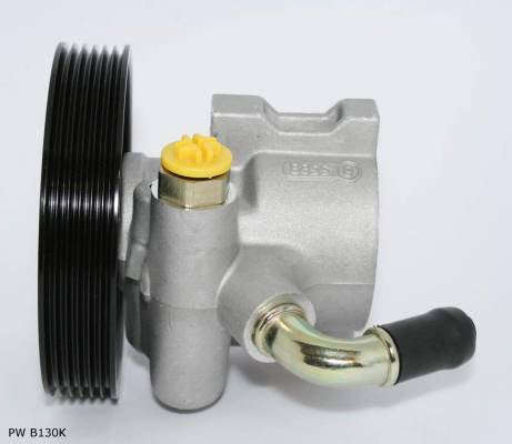 Pompe de direction assistée pour Citroën et Peugeot, poulie 126 mm, raccord arrière et 3 trous — PW B130K — vue 3