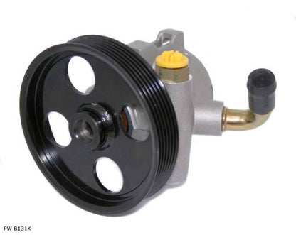 Pompe de direction assistée pour Peugeot 306 2.0 HDi, poulie 126 mm et raccord métallique — PW B131K — vue 1