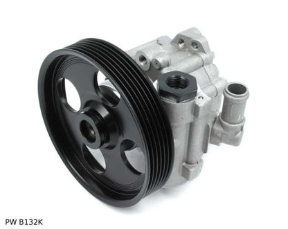 Pompe de direction assistée pour Peugeot 406 2.0 HDi, poulie 126 mm et raccord en aluminium — PW B132K — vue 1