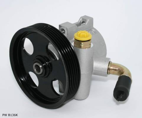Pompe de direction assistée pour Peugeot 306 1.9 D / TD avec climatisation, poulie 114 mm — PW B136K — vue 1