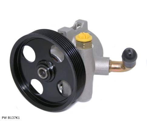 Pompe de direction assistée pour Peugeot 306 1.9 D / TD avec climatisation, poulie 114 mm, 3 trous — PW B137K1 — vue 1