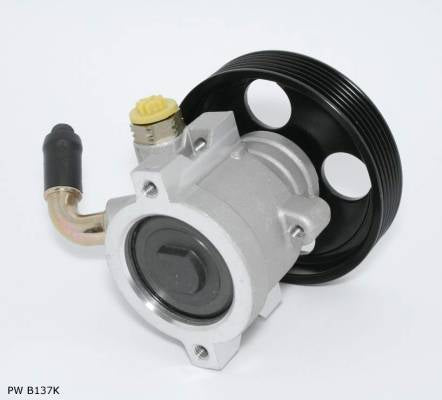 Pompe de direction assistée pour Peugeot 306 1.9 D / TD avec climatisation, poulie 114 mm, 3 trous — PW B137K1 — vue 2