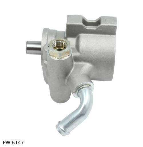 Pompe de direction assistée pour Citroën et Peugeot 1.9 TD avec climatisation, sans poulie, arbre 17 mm — PW B147 — vue 2