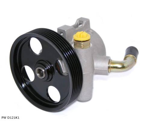 Pompe de direction assistée pour Peugeot 306 1.9 D / TD sans climatisation, poulie 114 mm, 3 trous — PW D121K1 — vue 1