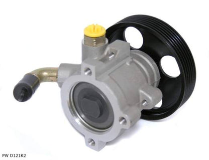 Pompe de direction assistée pour Peugeot 306 1.9 D / TD sans climatisation, poulie 114 mm, 3 trous — PW D121K2 — vue 2