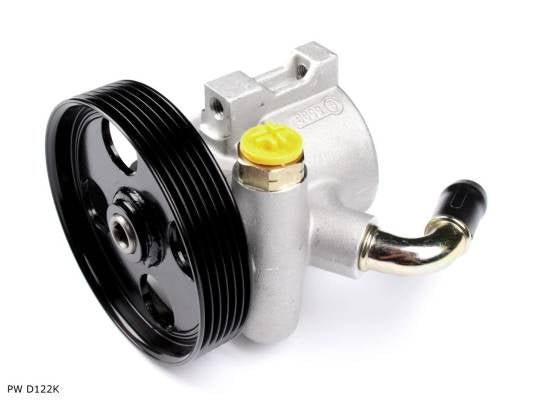 Pompe de direction assistée pour Peugeot 306 1.9 D / TD sans climatisation, poulie 114 mm, 3 trous — PW D122K — vue 1