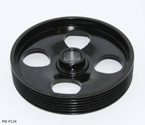 Poulie de pompe de direction assistée pour Renault — 126 mm, 6PK, alésage 19 mm — PW P134 — vue 1