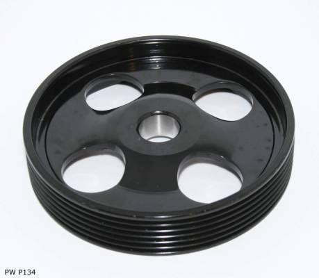 Poulie de pompe de direction assistée pour Renault — 126 mm, 6PK, alésage 19 mm — PW P134 — vue 2
