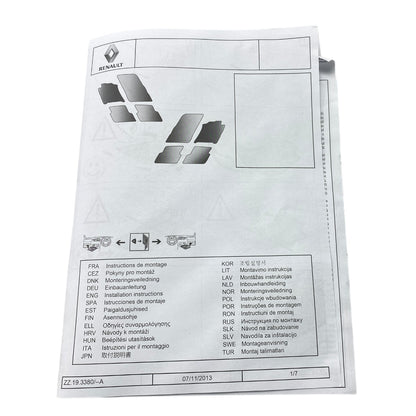 Tapis de sol en velours pour Renault Captur I — vue 11