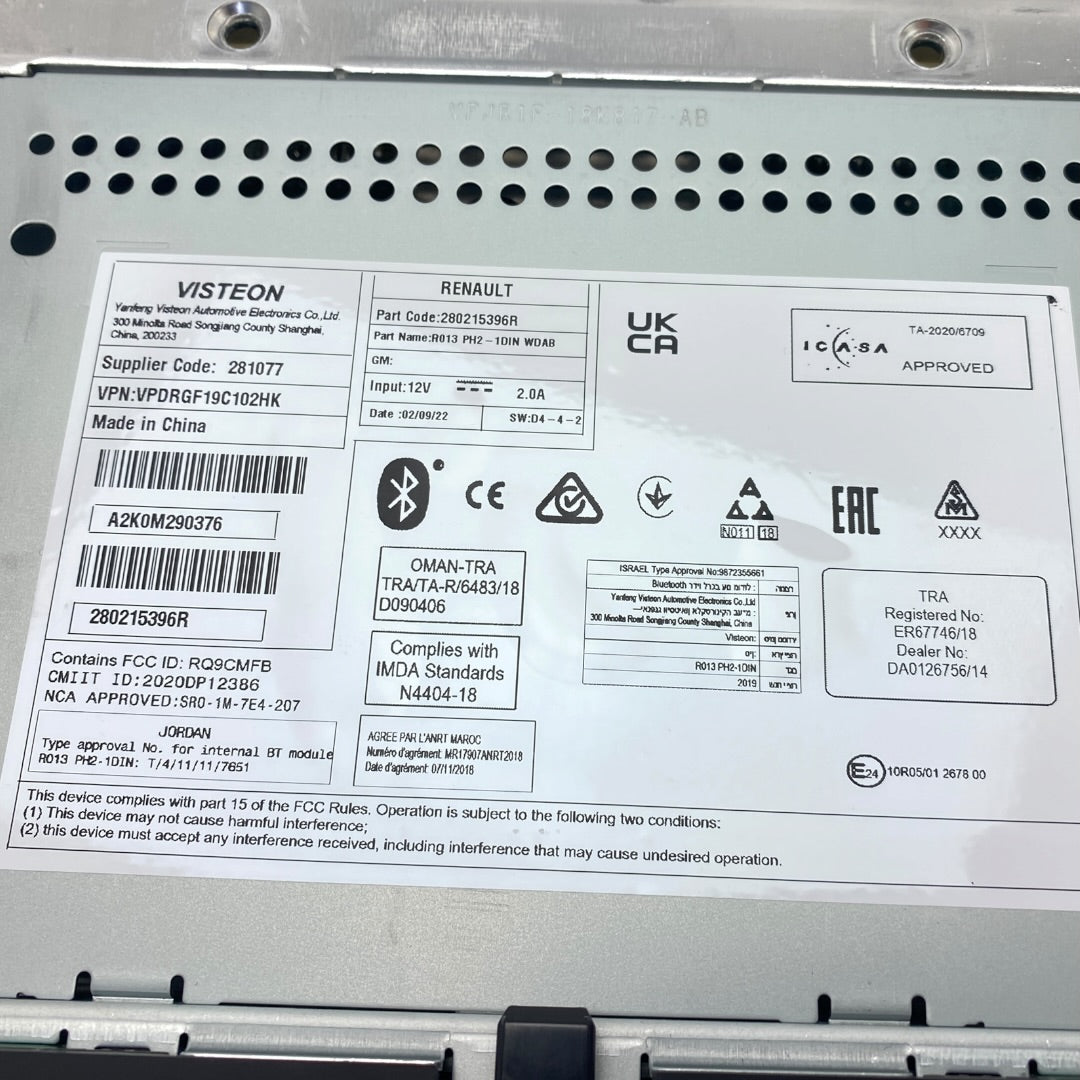 Autoradio pour Renault Master III, Trafic III, Movano B et Vivaro B — vue 11