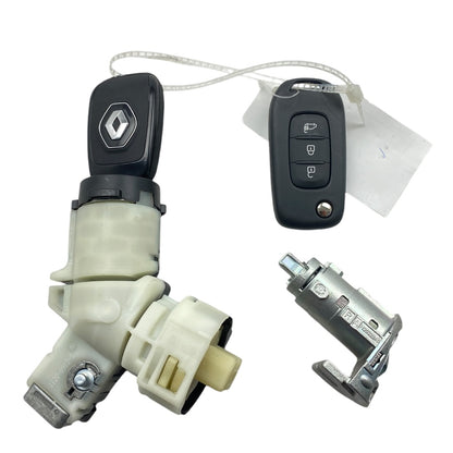 Kit de contacteur de démarrage, 2 clés et barillet de porte pour Renault — vue 2