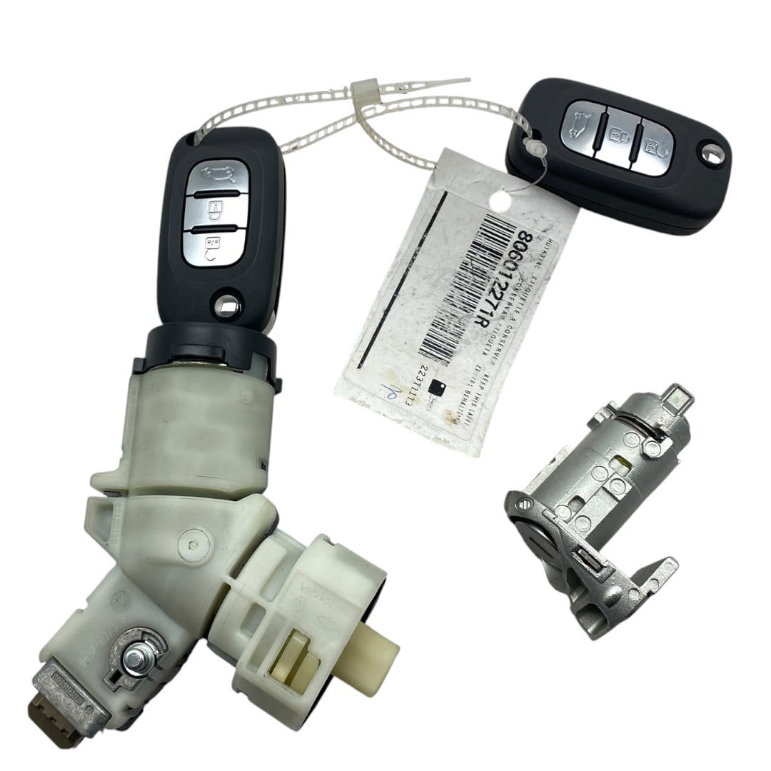 Contacteur de démarrage avec barillet et 2 clés pour Nissan NV250, NV300 et Primastar II — d’origine — 806012271R 487004420R — vue 1