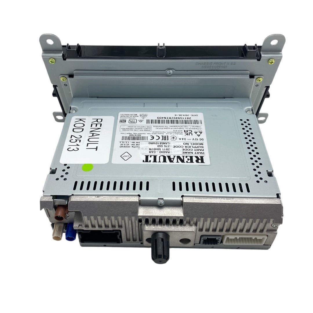 Pièce d’origine — Autoradio navigation USB CarPlay / Android Auto Renault Clio IV – 281159497R – Neuf OE