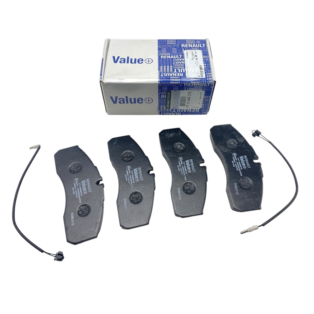 Pièce d’origine — Plaquettes de frein avant Renault Master II / Mascott – 7711946218 – Neuves OE
