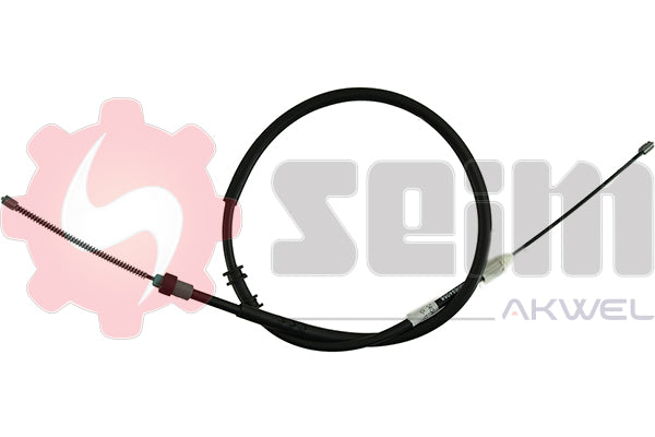 Câble de frein de stationnement — SEIM 404770 — arrière droite