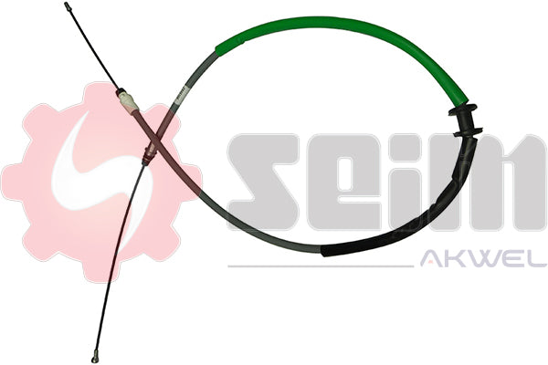 Câble de frein de stationnement — SEIM 555108 — arrière gauche